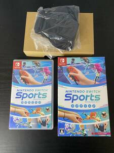 Switch ソフト Nintendo Switch Sports 任天堂　ニンテンドー　スイッチ　スポーツ 中古品　レッグバンド付き（未使用）