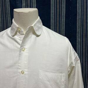 マチ付き 50s 60s penney's towncraft long sleeve shirt usa 50年代 60年代 白 アメリカ製 オックスフォード ox トラッド アイビー ivy 