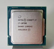 ★INTEL CPU Core i7-10700/8コア16スレッド/2.90GHz/LGA1200/BIOS起動確認済_画像1