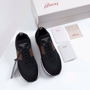 Brioni　ブリオーニ　メンズ　スニーカー　軽量　靴　ニット　シューズ　カジュアル　39-44　サイズ選択可能　4232