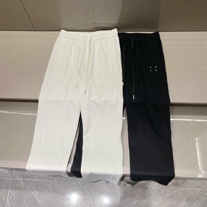 Maison Margiela マルタンマルジェラ メンズ　パンツ　ズボン スラックス コットン ゴムウエスト M-4XL サイズ選択可能 MM6 ブラック 4259