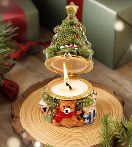 Новый неиспользованный аромат аромат бесплатный аромат Frenzia милая рождественская елка Kuma -Chan Gift Gift Present с коробкой ZD129