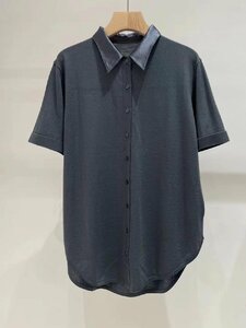 送料無料　ブルネロクチネリ　BRUNELLO CUCINELLI レディース　ブラウス　半袖　新品　M-L　サイズ選択可能　3498