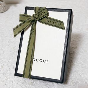 グッチ「GUCCI」小物用空箱・保存袋のセット 現行 (3903) 正規品 付属品 内袋 布袋 BOX リボン・しおり付きの画像6