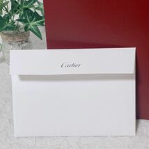 カルティエ 「Cartier」ショッパー 紙袋（3890）正規品 付属品 ショップ袋 ブランド紙袋 32×28×12cm 長財布箱サイズ 小さめバッグにも_画像9