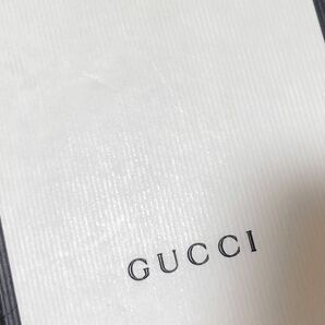 グッチ「GUCCI」小物用空箱・保存袋のセット 現行 (3903) 正規品 付属品 内袋 布袋 BOX リボン・しおり付きの画像8