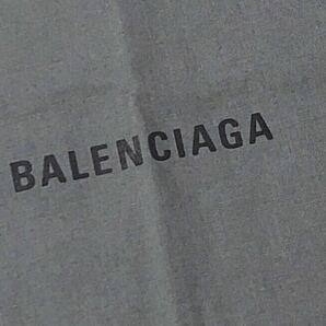 バレンシアガ「BALENCIAGA」 バッグ保存袋 現行（3802）正規品 付属品 内袋 布袋 巾着袋 45×39cm バッグ用 グレー 布製の画像3