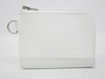 M.U.G×PORTER/マグ×ポーター GRAIN MULTI WALLET グレイン マルチウォレット 1702MUG01 メンズ 白_画像1