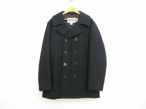 SCHOTT / ショット PEA JACKET Pコート ジャケット 大きいサイズ LONG ロング メンズ サイズ : 46 アウター ブラック