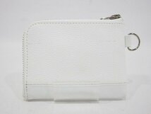 M.U.G×PORTER/マグ×ポーター GRAIN MULTI WALLET グレイン マルチウォレット 1702MUG01 メンズ 白_画像3