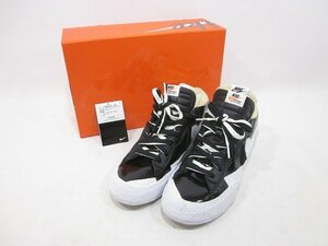 NIKE / ナイキ BLAZER LOW SAKAI DM6443-001 ブレザーロー サカイ メンズ サイズ : 28cm スニーカー 黒、白