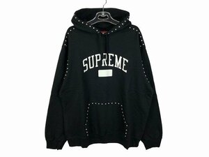 SUPREME / シュプリーム 18AW studded hooded sweatshirt メンズ サイズ : XL ブラック