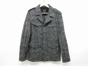 CLAUDIO TONELLO/クラウディオ トネッロ T-JACKET ウール混 シャツ ジャケット サイズ : S グレー