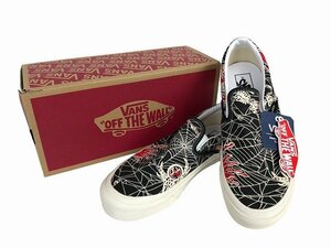 VANS / バンズ SLIP ON スリップオン ANAHEMFCTY アナハイムファクトリー スカルスパイダー サイズ : 26cm スニーカー ブラック