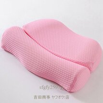 A9530☆新品2色 低反発枕 枕 まくら 寝返り 快眠枕 安眠枕 首こり 肩こり 首が痛い いびき ストレートネック 通気性_画像2