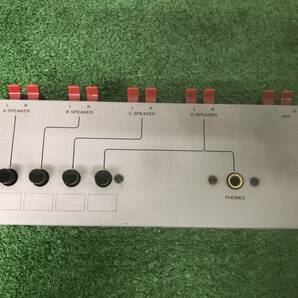 【s2641】［中古品］LUXMAN スピーカーセレクター AS-5Ⅲ ※動作未確認の画像3