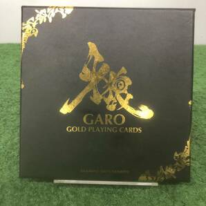 【s2722】［未使用品］牙狼 GARO GOLD PLAYING CARDS トランプの画像1