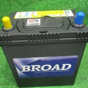 バッテリー BROAD 42B19L-MF 電圧12.48V 交換使用開始日 2023年6月 中古【個人宅配送不可商品】の画像5