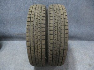 2021年製 145/80R13 75Q BRIDGESTON BLIZZAK VRX2【2本セット】7部山程度【個人宅発送不可商品】