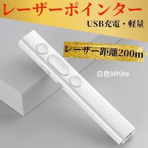 レーザーポインター 猫 パソコン グッズ USB 充電 プレゼン 会議 ポイントの画像1