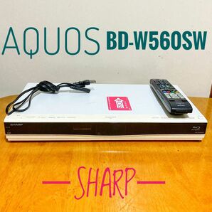 SHARP シャープ　AQUOS Blu-ray ブルーレイレコーダー HDD 500GB 2チューナー 2番組同時録画 BD