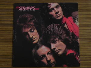 ★UK盤LP★STRAPPS / SECRET DAMAGE ストラップス / シークレット・ダメージ 2ndアルバム HARVEST EMI SHSP 4064★