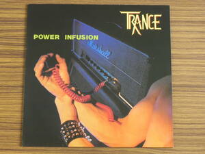 ★ドイツ盤LP★TRANCE / POWER INFUSION 2ndアルバム ROCKPORT RECORDS RO 023★