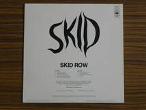★UK盤LP★SKID ROW / SKID スキッド・ロウ / スキッド 1stアルバム CBS RECORDS S 63965★_画像2