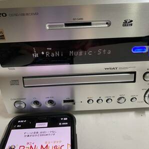 整備済美品ONKYO NFR-7TX D-NFR7FXハイレゾ対応 CD/SD/USB Bluetoothレシーバーシステム C5の画像2