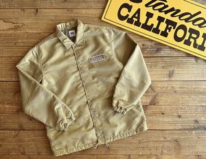 【新品】 Standard California 本店限定 Logo Patch Coach Jacket Beige Mサイズ コーチジャケット