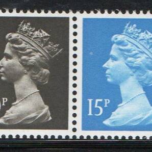 《e-214》イギリス / マーチン切手マルチプル ２種完（未）の画像1