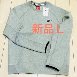 【新品】ナイキ テックフリース クルー スウェット Nike Tech Fleece Crew L