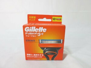 新品　Gillette ジレット フュージョン5枚刃 　極薄替刃12個入り　大容量パック
