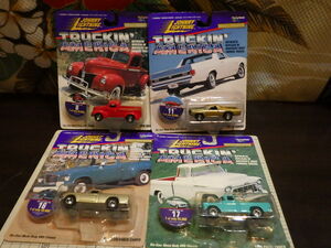 1 jpy start Johnny Lightning old package tiger  gold America 4 pcs. set rare L kami Chevrolet cameo etc. limited goods 