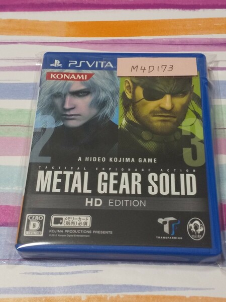 PS Vita METAL GEAR SOLID HD EDITION【管理】M4D173