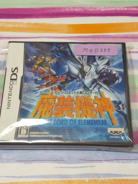 Nintendo DS スーパーロボット大戦OGサーガ 魔装機神 THE LORD OF ELEMENTAL【管理】M4D255 
