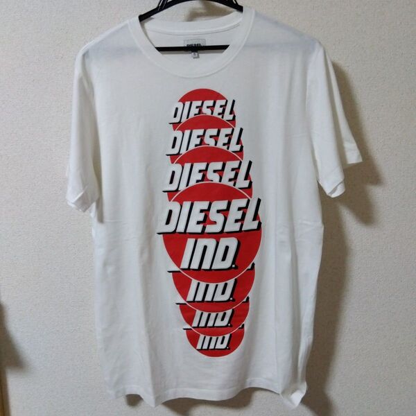 DIESEL ディーゼル インパクト大 ディーゼルデカロゴプリント Tシャツ 半袖