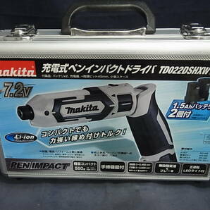 4★100円～★マキタ makita 7.2V 1.5Ah 充電式 ペンインパクトドライバ TD022DSHXW の画像7