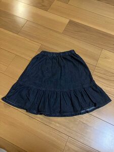 UNIQLO ユニクロ　スカート　紺色　ポケットあり　120㎝