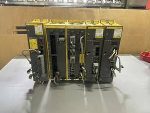 ☆ FANUC ファナック 電源モジュール 【 A06B-6077-H106 】サーボアンプ 【 A06B-6080-H304 】 他 動作未確認 ジャンク品 中古現状渡 ☆