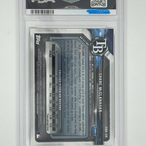 2018 Bowman Chrome Draft SHANE McCLANAHAN 1st Bowman AUTO #CDASM PSA 9 MINT 直筆サインオート 鑑定済の画像2