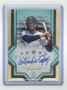 2023 Topps Five Star ORLANDO CEPEDA AUTO 直筆サインオート 75枚限定 REDSOX