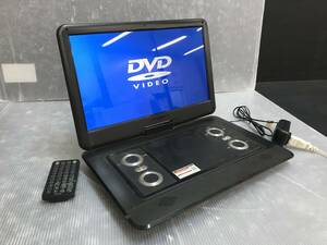 ./REAL LIFE JAPAN/bo- double DVD player /DR-16HD/ electrification verification settled / operation not yet verification /RLJ2014073618IN/ remote control attaching /16 -inch /.-14 MO