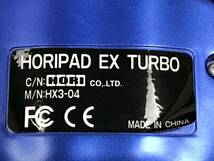 湘/HORI/HORIPAD EX TURBO/HX3-04/動作未確認/Xbox用コントローラ/メタリックブルー/傷有/ゲーム/アクセサリ/4.12-148 ST_画像8