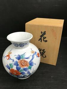 湘/花瓶/有田焼/和泉作/陶芸/工芸品/3.15-216 ST