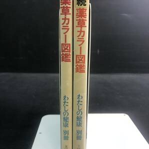 吉/主婦の友社/薬草カラー図鑑/2冊セットまとめ売り/伊沢一男/1978〜80年/わたしの健康/別冊/吉-80 STの画像2