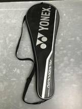 湘/YONEX/バドミントンラケット/NANORAY/400/日本製/LIGHT WEIGHT/HEAD LIGHT BALANCE/LONG SIZE/ヨネックス/カバー付/4.12-94 ST_画像9