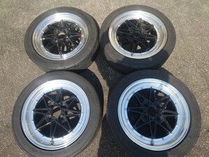 エクイップ？ 4本セット ４穴 15×5.5J+35 PCD100