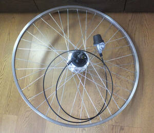 26インチ　新品シマノ 内装7段 SG-7R50（36h）＋グリップシフター付き　 SHIMANO インター7 ネクサス Nexus　26×1 3/8 ローラーブレーキ