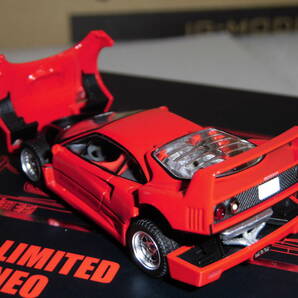 トミカリミテッドヴィンテージ ネオ １/６４  フェラーリ F40 （赤） TOMIKA LIMITED VINTAGE TLV-NEO FERRARI F40 新品購入品の画像10